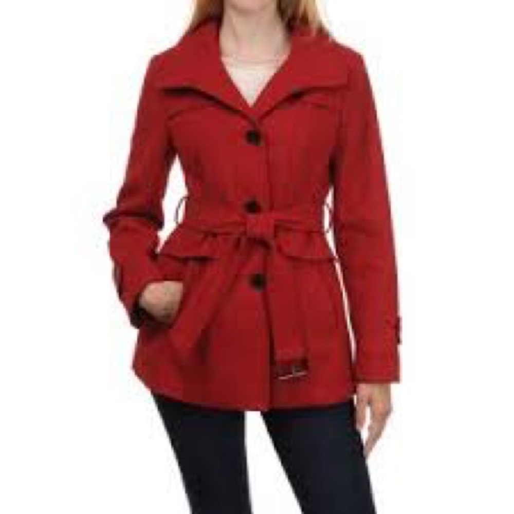 Nicole Miller New York Military-Inspired Coat